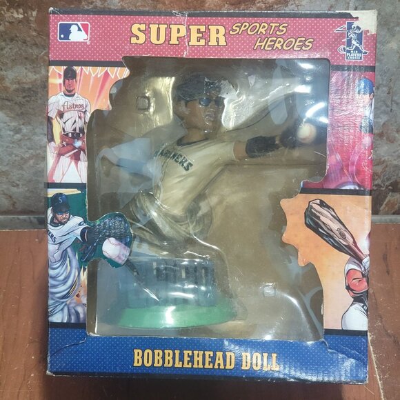 Ichiro Suzuki Seattle Mariners Super Sports Heroes Bobble Dobbles Bobblehead Dol - Picture 4 of 10